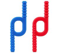 2 confezioni di giocattoli sensoriali da masticare per bambini, ragazzi e ragazze, strumento masticabile in silicone per masticatori con autismo, ADHD, SPD o esigenze motorie orali speciali