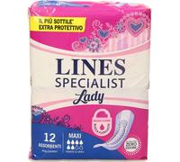 2 confezioni di lines specialist lady maxi pz.12