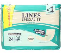 2 confezioni di lines specialist rettangolare pz.22 +2 gratis