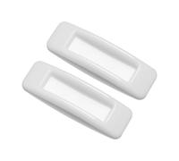 2 confezioni di maniglie for cassetti e finestre, autoadesive, for porte e guardaroba, organizer, appiccicose, apri e chiudi, dispositivo ausiliario for porte scorrevoli(White)