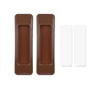 2 confezioni di maniglie for cassetti e finestre, autoadesive, for porte e guardaroba, organizer, appiccicose, apri e chiudi, dispositivo ausiliario for porte scorrevoli(A-coffee 01)