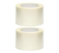 2 confezioni di nastro resistente impermeabile per riparazioni, larghezza 8 cm, resistenza alla temperatura operativa da -30 °C a +70 °C, per tende, coperture per barche, teloni, vele (8 cm x 20 m)