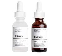 2 confezioni di niacinamide New Ordinary 10% + zinco 1% e soluzione di caffè 5% + siero di controllo dell'olio EGCG da 30 ml