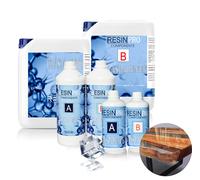 2 CONFEZIONI DI RESINA EPOSSIDICA GR 800-TOTALE 1,6 KG-CONSEGNA RAPIDA&GRATUITA