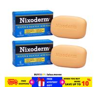 2 confezioni di sapone NIXODERM allo zolfo e acido salicilico 100 g - problem...