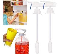 2 Confezioni Distributore Automatico di Bevande Senza Contatto Anti-Rottolamento per la Maior Parte delle Bottiglie e Fiasche Ideale Cucine Domestiche Uso Facile Anziani