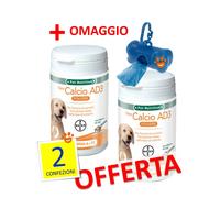 2 CONFEZIONI (+DRF) - Bayer Neo Calcio AD3 Polvere 200 gr - Integratore per cani