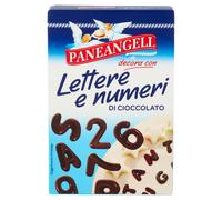 2 Confezioni Paneangeli Decora Lettere e Numeri Cioccolato 60 g