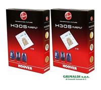 2 CONFEZIONI SACCHETTI PER ASPIRAPOLVERE HOOVER 09178278 ORIGINALE H30S