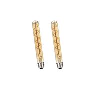 2 Confezioni T30 E27 Lampadine LED Tubolari 180mm Lampada Decorativa Vintage