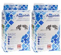 2 Confezioni Tappetini Igienici 60x90 cm per Cani Ferribiella Assorbello Basic 100pz