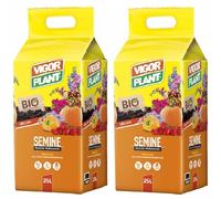 2 confezioni vigor plant Terriccio per Semine e Trapianti 25 lt