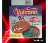 Spirali Antizanzare Vulcano Diffusore Coccio 10 Spirali 8008090066038