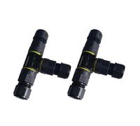 2 Connettore Veloce IP68 Forma T Senza Viti Collegamento 3 Posti Per Cavo