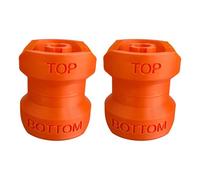 2 connettori adattatori a prova di perdite per il trasferimento di liquidi per un facile riempimento di dispenser di liquidi di bellezza da viaggio di dimensioni multiple