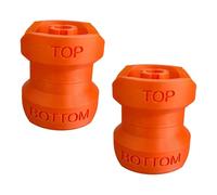 2 connettori adattatori a prova di perdite per il trasferimento di liquidi per un facile riempimento di connettori per bottiglie di dimensioni multiple