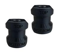 2 connettori adattatori a prova di perdite per il trasferimento di liquidi per un facile riempimento di dispenser di liquidi di bellezza da viaggio di dimensioni multiple