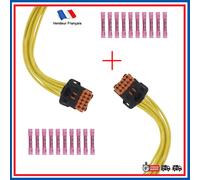 2 Connettori Del Sedile Riscaldato Per Citroën C4 Cactus - 6509ER