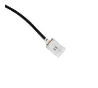 2 Connettori rapidi + 2 Tappi per Neon FLEX 12x12 Monocolore