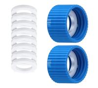 2 connettori rapidi, adattatori per filtro dell'acqua, kit di accoppiamento per filtri a filo esterni da 28 mm e bottiglie per il campeggio