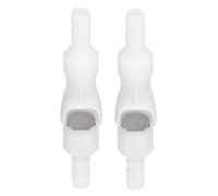 2 connettori rapidi, tubo in plastica da 1/4 pollici, linea per birra, disconnessione rapida, connettore rapido per tubo per gas e liquidi da 120 PSI