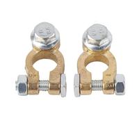 2 connettori terminali per batteria in rame puro, morsetti per posta pesanti con elevata conduttività e sicurezza per auto, camion, veicoli