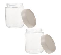 2 contenitori ermetici piccoli, contenitori in portatili, barattoli da tè