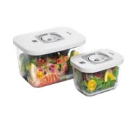 2 contenitori sottovuoto in vetro 0,5-1,5L VT3306