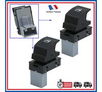 2 Controllo Interruttore Alzacristallo Vetro Anteriore Destro+Retro per Skoda