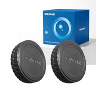 2 coperchi per alloggiamento PQ, compatibili con fotocamere PK Q: Q/Q10/Q7/Q-S1; 01 Standard Prime; 02 Standard Zoom; 04 obiettivi Toy Lens Wide (P/Q Camera Body Cap)