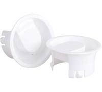 2 coperchi per brocca d'acqua in vetro bianco per uso alimentare, antipolvere, resistenti agli spruzzi, per bevande, caraffa, brocche