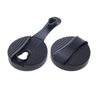 2 coperchi per condimenti per insalata in silicone, universali, a prova perdite, per bicchieri per ampolla non tossici per freschezza