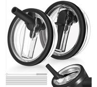 2 coperchi per tazze Stanley H2.0 Quencher, coperchio di ricambio per tazze Stanley H2.0 da 1134 g, accessori per tazze Stanley ProTour, copertura a prova di fuoriuscite per accessori Stanley (nero)