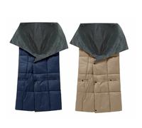 2 coperte riscaldate elettriche, 135 x 110 cm, 3 impostazioni di calore, scialle lavabile in lavatrice, riscaldamento per tutto il corpo, coperte riscaldanti USB per divano letto ufficio (KK + NB)
