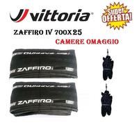 2 Copertoncini 700X25 VITTORIA ZAFFIRO IV Bici Corsa Strada Copertone