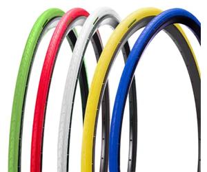 2 COPERTONCINI COLORATI 700X23C (23-622) + CAMERE VALVOLA PRESTA PNEUMATICI SLICK FIXED PER BICICLETTA DA CORSA GOMME STRADA ROAD