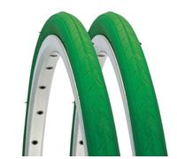 2 COPERTONE 28 700 X 23 VERDE FIXED SINGLE SPEED CORSA KENDA 967230706 KOMPCET