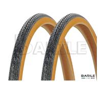2 Copertone / Pneumatico Bici 26 x 1 - 3 / 8 NERO / PARA - MICHELIN WORLD TOUR