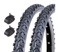 2 COPERTONI 16 X 1.75 + CAMERE VALVOLA AMERICA V.A. PNEUMATICI MTB MOUNTAIN BIKE
