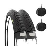 2 COPERTONI 16 X 1.75 + CAMERE PNEUMATICI 47-305 STRADALI BICI CITY BIKE BIMBO