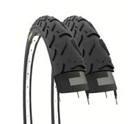 2 COPERTONI 16X1.95 (50-305) PNEUMATICI TASSELLATI NERI MTB 16” BMX BIMBA CITY