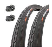 2 Copertoni + 2 CAMERE d'Aria 700 x 35C (37-622) C1207 Traveller, all Season Compound Neri 700X35c City Bike, Stradale, Trekking