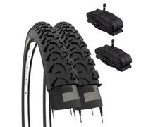 2 COPERTONI 20 X 1.75 (47-406) + CAMERE AMERICA PNEUMATICI 20” GOMME MTB BAMBINO MOUNTAIN BIKE CITY BICICLETTA