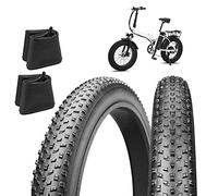 2 COPERTONI 20 X 4.0 + CAMERE D’ARIA PNEUMATICI BIG DADDY RIGIDI 30TPI FAT BIKE