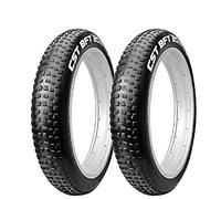 COPPIA PNEUMATICI GOMME COPERTONI TASSELLATI CST 20X4.0 STRADA BICI FAT BIKE