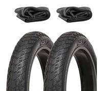 2 COPERTONI 20 X 4.00 + CAMERE PNEUMATICI CST X FAT BIKE E-BIKE RUOTE FAT 20”