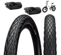 2 COPERTONI 20 X 4.0 + CAMERE PNEUMATICI PER E-BIKE BICI ELETTRICA FATBIKE 20''