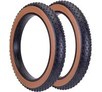 2 COPERTONI 20 X 4.0 X FAT BIKE E-BIKE GOMMA 20'' TASSELLATO MTB BICI ELETTRICA