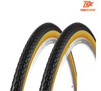 2 COPERTONI 26 X 1 3/8 (37-590) GOMME X OLANDESE FIXED TREKKING SCATTO FISSO