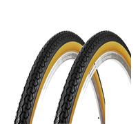 2 COPERTONI 26 X 1 3/8 (37-590) Pneumatici Nero para per Bici Bicicletta Olanda Olandese City Bike Vintage